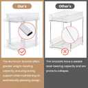 2-Pack Under Sink Storage Organizer,Pull Out Cabinet Organizer,Multi-purpose Sink Organizer for Bathroom Kitchen Drawer,Under Sink Organizers and Storage