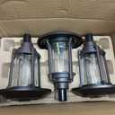 Solar Pathway Lights Outdoor - Pack of 6, 6 Lumens Warm White LED, Bronze Aluminum & Stainless Steel Weather-Resistant Outdoor Solar Lights for Yard, Garden, Walkway Lighting - Easy Stake Installation