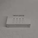 Gulicola Natural Glass Baby Bottle 4 Pack, Newborn Breastfeeding Bottles Set, Extra Slow Flow Nipples (SS), Anti Colic, 0 Months+, 5 oz - White