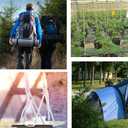 8 mm x 10 Meters Outdoor Rope for Marine, Hunting, Boating, Fishing, Rafting, Camping, Hiking, Anchor, Mooring, Floating, Dock Lines, Kayak, Canoe, Rescuing Orange with Hook