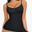 FeelinGirl Womens Tank Top Shapewear Tummy Control Tops Slimming Cami Tank Seamless Compression V Neck Camisole XL