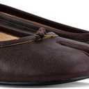 VBDB Tabi Ballet Flats Shoes for Women Rounde Toe Wide Width Split Toe Low Heel Comfortable Flats Shoes, 8