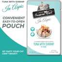 Fussie cat Premium Tuna w/Shrimp in Aspic, 2.47 Ounce (Pack of 12) (EXP 07/04/26)