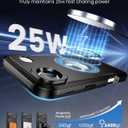 for iPhone Air Magnetic Case with Blet Clip Hoslter,Compatible with Magsafe,2X Screen Protector,Heavy Duty Protection,Rugged & Durable Phone Cover for iPhone Air Case,Black