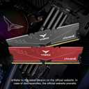 TEAMGROUP T-Force Vulcan Z DDR4 16GB Kit (2x8GB) 3200MHz (PC4-25600) CL16 Desktop Memory Module Ram (Gray) - TLZGD416G3200HC16CDC01