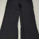 Women's Bootcut Yoga Pants Long Bootleg High-Waisted Flare Pants with Pockets (Black), XX-Large/32" Inseam