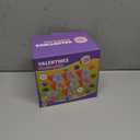 28 Pack Valentines Day Gifts for Kids, Mochi Squishies Party Favor Set with Filled Hearts and Valentines Greeting Cards, Valentine's Day School Prize Party Favor, Classroom Exchange Gift Set