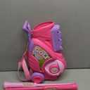 Liberry Toddler Golf Set for 1 2 3 4 Years Old, Upgraded Kids Golf Cart with Unique Shoulder Strap Design, Indoor and Outdoor Golf Toys for Boys Girls (Pink)