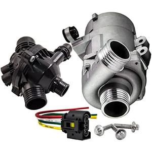 11517563183 11517586925 Electric Water Pump + Thermostat Kit For BMW 328i 528i 530xi 525xi X3 X5 w/Bolt
