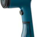 Rowenta PurePop Handheld Steamer for Clothes 1.5 Lbs 15 Second Heatup, 2.3 Oz Capacity 1150 Watts Portable, Ironing, Fabric Steamer, Garment Vacation Essentials, Travel Must Have Blue DR2020 DR2020U1