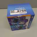 Eaglestone Bubble Gun for Kids 2 Packs, Automatic Bubble Machine, 10-Hole Bubbles Wands Blaster for Toddlers with LED Lights & Solution, Easter, Party Favor, Outdoor Toys for Boys & Girls (Blue, Purple)