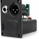9V Battery Holder for Guitar Active Pickups, Compact Battery Case, Lightweight Secure Fit for Electric Bass Guitarists & Studio