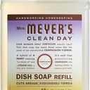 MRS. MEYER'S CLEAN DAY Liquid Dish Soap Refill, Biodegradable Formula, Compassion Flower, Packaging May Vary, 48 fl. oz