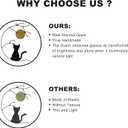 Cat Memorial Gifts for Loss of a Cat, Suncatchers for Stained Glass Window Hangings,Loss of Pet Sympathy Gift for Women