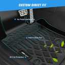 Nilight TPE Floor Mats for TX TX350 TX500h TX550h+ 2024 2025 2026