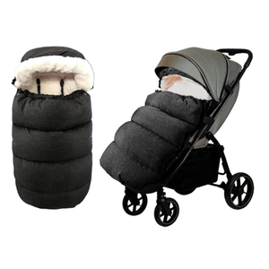 Waterproof Thickened Universal Stroller Blanket  Baby/Toddler Stroller Footmuff, Sleeping Bag & Bunting, ColdWeather Winter Cover（Dark Grey）