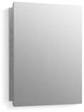 KOHLER K-55060-NA Embark Medicine Cabinet, Adjustable Shelves, Mirrored Door, 16"x20", Compact Storage