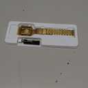 QUNDAXI Slim Metal Band with Apple Watch Band 40mm 41mm 38mm 45mm 44mm 42mm, Dressy Stainless Steel Chain Strap for Women Man iWatch Bands Series 9 8 7 6 5 4 3 2 1 SE SE2 (Gold)