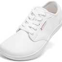 HOBIBEAR Unisex Wide Barefoot Shoes for Mens Womens Minimalist Zero Drop Shoes Sneakers, Size 38