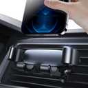 AINOPE Car Vent Phone Mount Holder for iPhone 17 Pro Max Car Mount [Drop-in Grip] Phone Holders for Your Car Air Vent Interior Accessories Gifts for Men for iPhone 17 Pro Max 16 15 14 Galaxy S26 (Black)