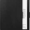 Fintie Case for 7" All-New Kindle Paperwhite (12th Generation, 2024) and Kindle Colorsoft - Slim Lightweight Shell PU Leather Protective Cover with Auto Sleep/Wake, Charcoal Black