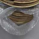 PALM NAKI Palm Leaf Plates | 8" Round | Compostable Bamboo-Style Decorative Plates | Ideal for Events, Gatherings, and Everyday Elegance - 40 Pack