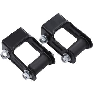 1 pair Rear Leaf Spring Shackle kit Compatible with 94-04 GMC Jimmy Sonoma | Chevy S10 Pickup | 96-00 Isuzu Hombre | 94-01 Bravada,Replace # 15665302 722-028