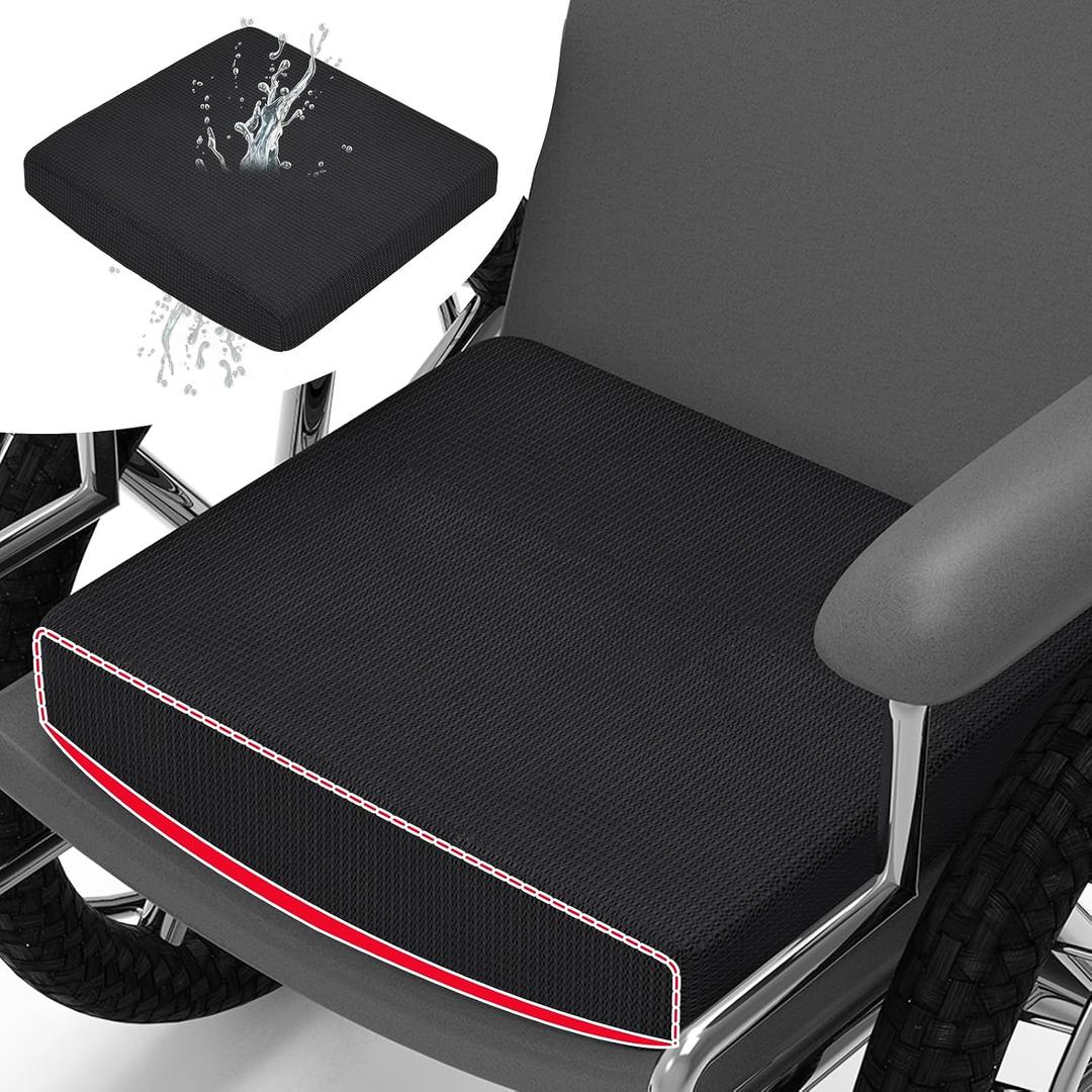 Washable Wheelchair Seat CushionsEasy Maintenance Wheelchair Cushion That Reduces Caregiver WorkloadPatented Anti-Sag Design with Anti-Slip Cover for Improved Comfort on Lower Back& Tailbone
