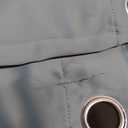 NICETOWN Aqua 100% Blackout Curtains for Windows, Super Heavy-Duty Black Lined Total Darkness Drapes for Bedroom, Privacy Assured Window Treatment for Patio (Pack of 2, 70 inches W x 108 inches L)