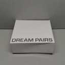 DREAM PAIRS Women's Combat Platform Boots Lace Up Lug Sole Buckle Ankle Booties Shoes (7.5, White)