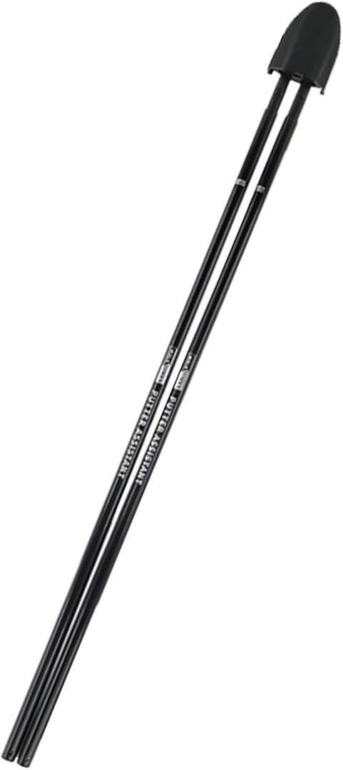 Golf Swing, Correct Posture Portable Accessories Retractable Adjustable for Beginners Putting Practice Tool (Black)
