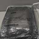 CozyLux Queen Comforter Set Dark Grey - Bed in a Bag Queen Size 7 Pieces, Luxury Soft Bed Set for All Seasons, Bedding Set with Comforter, Sheets, Pillowcases & Shams, Dark Gray, Queen