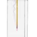 1 Pack Incense Holder for Sticks, Insence-Stick Holder Ash Catcher with Removable Glass [Anti-Ash Flying], Mess-Free Incense Burner Holder, Perfect for Meditation Yoga Relaxation, Home Decor (Upside Down Brown)