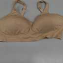 FeelinGirl Wireless Bras for Women Built-in Soft Cups No Underwire Bralettes Adjustable Straps Full Coverage Everyday Bras