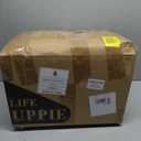 YuppieLife Large Foam Filled Bean Bag Chairs for Kids Teenagers Adults Living Room Gaming Relaxing 4F Machine Washable Lazy SofaBlack