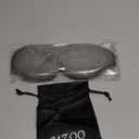 MZOO Luxury Sleep Eye Mask for Side Sleeper Men Women, Zero Eye Pressure 3D Sleeping Mask, Light Blocking Patented Design Night Blindfold, Soft Eye Shade Cover for Travel, Grey