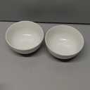 MALACASA 26 Oz Porcelain Soup Bowls Set of 4, White Ceramic Bowls for Kitchen, Cereal Bowl for Oatmeal, Fruit, Salad, Ramen and Rice Bowl -Dishwasher & Microwave Safe Bowls