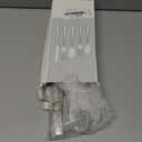 KINGSTONE Mirror Polish Silverware Set for 4, 20-Piece 18/10 Stainless Steel Flatware Set, Dishwasher Safe Cutlery Set for Wedding, Home, Restaurant, Knives Spoons and Forks Set