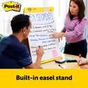 Post-it Super Sticky Portable Tabletop Easel Pad, Great for Virtual Teachers and Students, 20x23 Inches, 20 Sheets,Pad, 2 Pads (563 VAD 2PK)