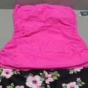 Eomenie Women's Swimsuit Tankini Set Modest Tummy Control Slimming Bathing Suits Two Piece Swim Suit with High Waisted Short XL