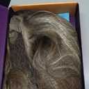 Ash Brown Highlight Synthetic Lace Front Wig,13x4 HD Lace Layered Wave Glueless Wigs for Women Daily Use 26IN