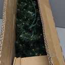 9FT Prelit Christmas Garland with Lights, Battery Operated Lighted Christmas Garland, Christmas Winter Decor for Mantle, Fireplace  Perfect for Indoor & Outdoor (Evergreen, 9ft)