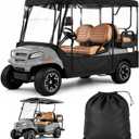 Golf Cart Covers 4 Passenger for Club Car & EZGO Roof 88" Roll-Up Doors