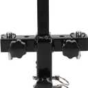 Rear Basket Convert Frame, Aluminum Alloy Multifunctional Rear Mounting Bracket Transfer Frame Rear Mounting Bracket Frame for Rear Box, Umbrella for Mobility Scooter, Cart