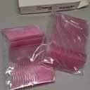 Minatee 50 Pcs Plastic Forks Disposable Cutlery Heavy Duty Dinnerware Plastic Silverware Flatware for Parties Supplies Dessert Picnics Holiday House(Pink)