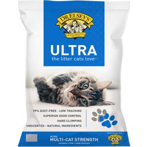Dr. Elsey's Ultra Premium Clumping Cat Litter, 40 pound bag ( Pack May Vary ) (40 lb)