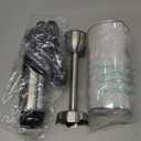 FRESKO Immersion Handheld Blender 500W with 700ml Beaker, 12-Speed & Turbo Mode Hand Blender Stick, 304 Stainless Steel Blades for Soup, Smoothie, Puree, Baby Food (Blender+Measuring Cup)