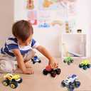 6 Pack Monster Truck Toys for Kids - The Monster Machines Die-Cast Vehicles, for Boys & Girls