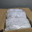 100 Pcs White Washable Removable Universal for Wedding Party Dining Banquet Polyester Spandex Stretch Slipcovers Chair Covers