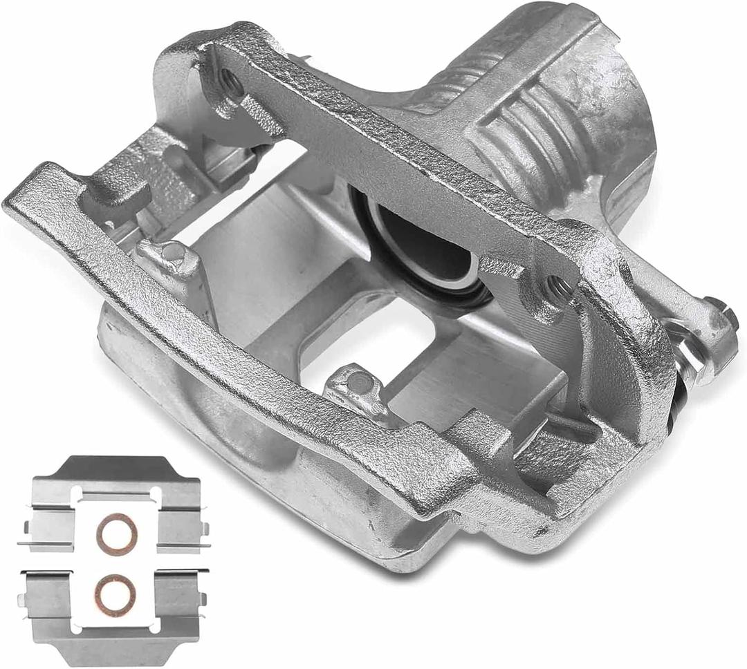 A-Premium Disc Brake Caliper Assembly with Bracket Compatible with Select Chevy Models - Camaro 2010 2011 2012 2013 2014 2015, 3.6L - Rear Right Passenger Side